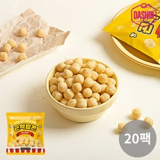[다신샵] 93kcal 곤약팝콘 콘스프맛 / NO밀가루 식단간식, 20개, 25g