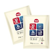 사조해표 꽃소금 3kg 2개