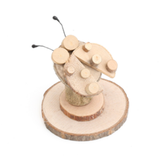DIY 나무조각공예 곤충 동물만들기SET, 1세트, 03 무당벌레