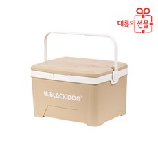 블랙독 아이스박스 25L 쿨러 여름 캠핑용 아이스 박스 CBD2450CF013, 25L 베이지(CBD2450CF013)