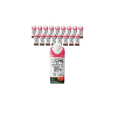 더단백 드링크 딸기, 170ml, 54개