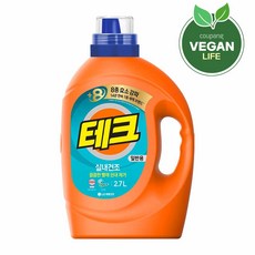 테크 실내건조 세탁세제 일반용 본품, 3L, 1개