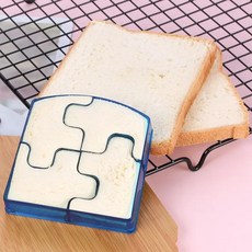 샌드위치 커터 실러 포장 포장기 도시락 상자 팬케이크 쿠키 토스, 1.Puzzle, 1개