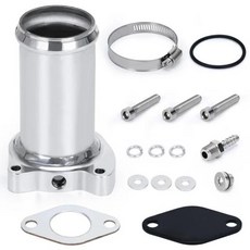 LZONE - 50mm EGR 삭제 키트 파이프 슈트 MK4 비틀 골프 VW 1.9TDI 75 80 90/115 BHP 밸브, 1개