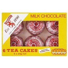 터녹스 티케이크 초콜릿 Tunnocks Chocolate teacakes 12x6 pack, 144g, 1개