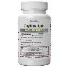 Superior Labs Psyllium Husk 슈페리얼 랩스 실리엄 허스크 1000mg 베지캡슐 100정, 1개, 1