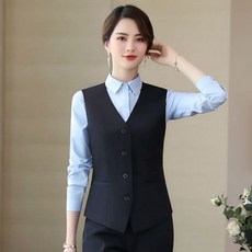 빠리맘 여성조끼 베스트 정장 오피스룩 AZ17