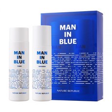 네이처리퍼블릭 맨인블루 스킨케어 2종 세트 (토너 150ml+에멀젼 130ml), 단품