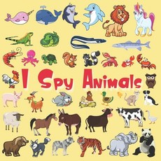 I Spy Animals: A Fun Picture Guessing Game Book for Kids Ages 2-5 Year Olds - Animals Theme Paperback, Independently Published, English, 9798571044493