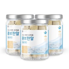 자연 조미료 큐브한알 해물 야채맛 90g(30큐브), 90g, 3개