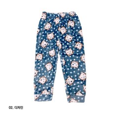키즈클럽 아동용 따숨 겨울 울트라 밍크 수면바지