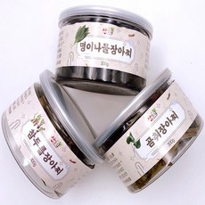 명이나물 곰취 두릅 장아찌 300g 집밥반찬, 단일상품