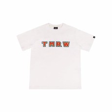 티엠알더블유 TMRW TMRW 로고 공단 원터치 티셔츠(112TCT184U_WH)