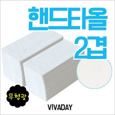 플러스몰(엄선유통) SD 무형광 2겹 핸드타월(90매X50밴드) - 그린 엠보싱 휴지 물티슈, 단일 수량