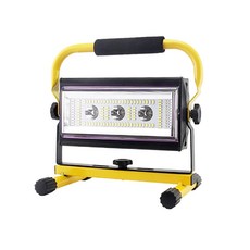 완우유통 100W L2 x 3EA 충전 투광기 작업등