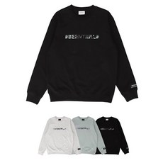 빈트릴 플로우 해시태그 오버핏 맨투맨 BA213RM003