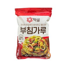 백설 부침가루, 1kg, 6개