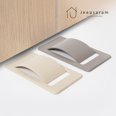 문소리 방지 방문 손끼임 도어 스토퍼 문쾅 Jeepsaram, 1개, 아이보리