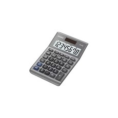 Casio 기본 기능 데스크탑 계산기 실버 (MS-80B)