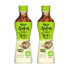 그린타임 두번째 우려낸 녹차 340ml × 20페트 차음료, 단품