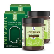 비카인 산양유 단백질 분말 프로틴 단백질보충제 WPC 유청단백질 MBP 가루, 210g x 2개입