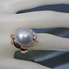 남양진주13mm반지14k