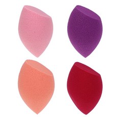 Real Techniques by Samantha Chapman Mini Miracle Complexion Sponges 4 Count, 1개, 상세내용참조