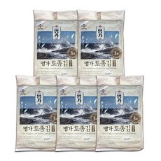 CJ 명가 토종김 참기름 전장김 20g x 3개입 x 5세트 대용량 대량 선물 코스트코, 상세페이지 참조, 상세페이지 참조