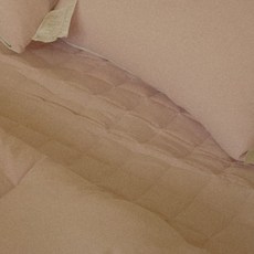 여름 시어서커 고정밴드 침대패드 누빔패드 S Q 다프네, 핑크