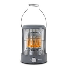 와이젠 원통형 전기히터 미니 1구 하이라이트 사무실난로 가정용 캠핑용 SAON4100