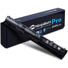 HP KI04 용 NinjaBatt Pro 배터리 800049-001 TPN-Q160 TPN-Q158 TPN-159 TPN-Q161 TPN-Q162 HSTNN-LB6R, 단일상품