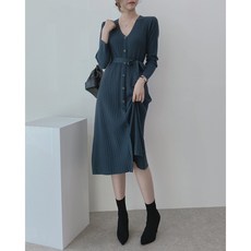 [당일배송주문폭주] 브랜드퀄리티 러브미 롱 니트원피스