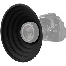 Nikon Canon Pentax Sony 70-90mm 카메라 렌즈 용 쉬운 후드 렌즈 후드 궁극적 인 Anti-Glass Anti-Reflective 실리콘 접을, 단일옵션