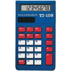 TI-108 초급 계산기 TI-108 Elementary Calculator