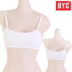 BYC 메가스타 주니어 1단계 끈조절 브라 9012