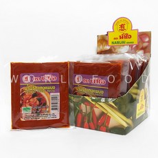 월드푸드 태국 남자이 파낭커리 페이스트 소스 PANANG CURRY PASTE, 12개, 100g