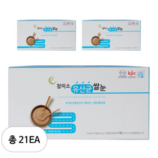 농업회사법인참미소 유산균 쌀눈 3g x 30p, 21개, 90g