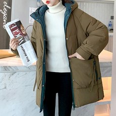 [오늘발송] 스타일아유 후드 레글런 패딩 웰론 여성용 겨울 아우터 [AYB0DW0029]