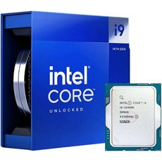 뉴인텔 14세대 랩터 레이크 코어 i914900K CPU 6.0GHz 부스트 속도 최고의 게이밍 OC for Z790 MB R, 14th Gen i9-14900K - 14세대cpu