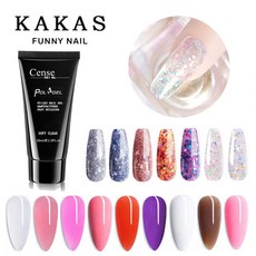 [퍼니네일] 네일연장 폴리젤 글리터폴리젤 15g 30g 셀프네일연장 네일아트, 연장 폴리젤 15ml - A04, 1개