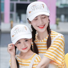 cutebrat 패밀리 모자 동일 모델 여름 세모 방선 모녀 방모 비말 햇빛가리개 캡