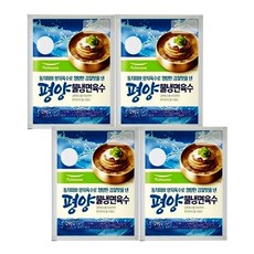 풀무원 평양물냉면 육수, 4개, 290g