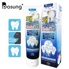보성 입냄새제거 화이트톤업플러스치약 180g 충치예방 누렁니 시린이, 1개
