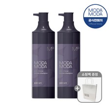 모다모다 프로 체인지 블론드 샴푸 300g 2개 염색모 및 탈색모 보색 유지 샴푸 쇼핑팩 증정, 1개