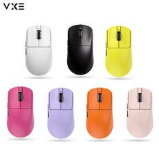 [성의샵] VGN VXE시리즈 무선 경량화 게이밍 마우스 R1-SE/R1-SE PLUS/R1/R1-PRO/R1-PRO MAX 버전/PAW3395게임전용 마우스, 블랙, R1-SE PLUS모델