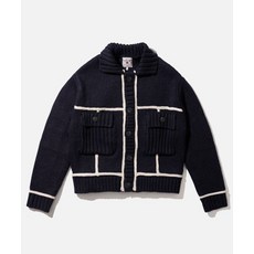 AECA TRUCKER CARDIGAN-NAVY 1172947