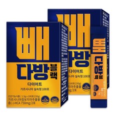 순수식품 빼다방 블랙, 1.5g, 200개