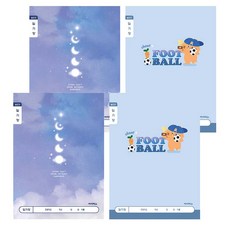 아이비스 남아용 일기장 넓은칸 초등 1-2 11573, 밤하늘, 호당앤랑근, 4개