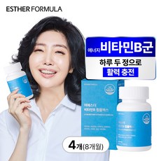 여에스더 비타민B 컴플렉스, 4개, 120정