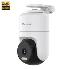 VIMTAG 3.5K CCTV 카메라 WIFI 360° 카메라 클라우드 컬러 야간 투시 양방향 오디오 자동 추적 실외 보안 감시 네트워크 카메라, 1개, 1) 4MP - EU 플러그, 1) 4MP - EU 플러그
